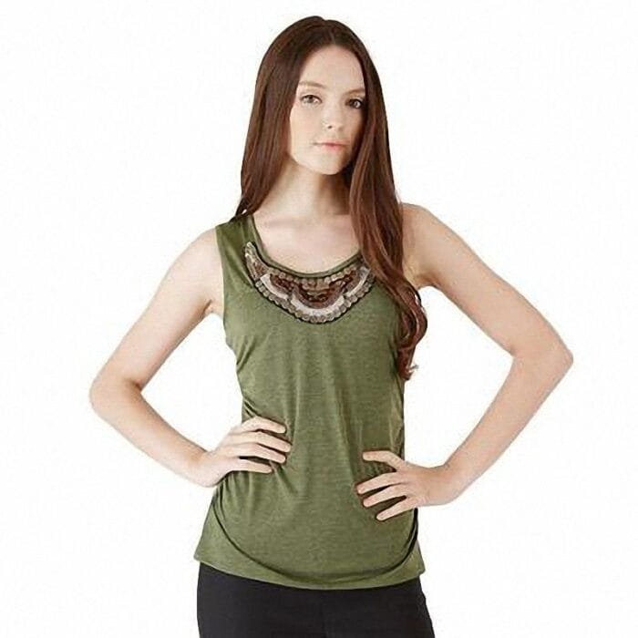 Blusa IZ Byer California Cuello Adornado