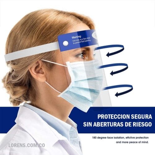 Caretas de proteccion importadas certificadas FDA de USA