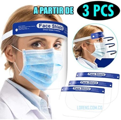 Caretas de proteccion importadas certificadas FDA de USA