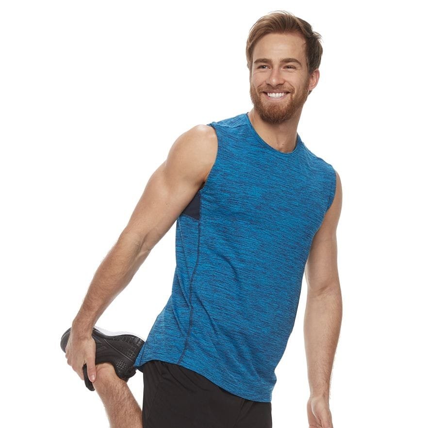 Camiseta Esqueleto Tek Gear Space-Dyed Muscle