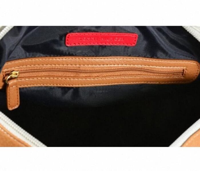 Cartera Tommy Hilfiger Bowler Satchel plateado