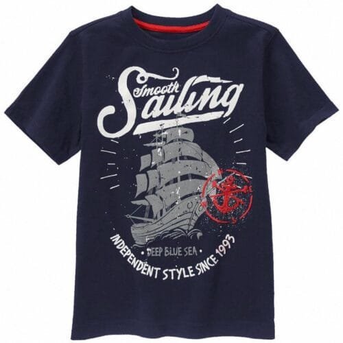 Camiseta Gymboree Smooth Sailing azul