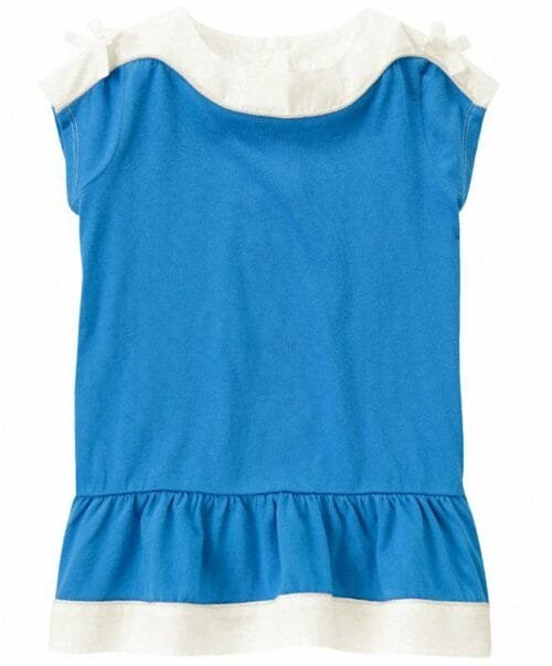Blusa Gymboree Contrast Trim Tunic