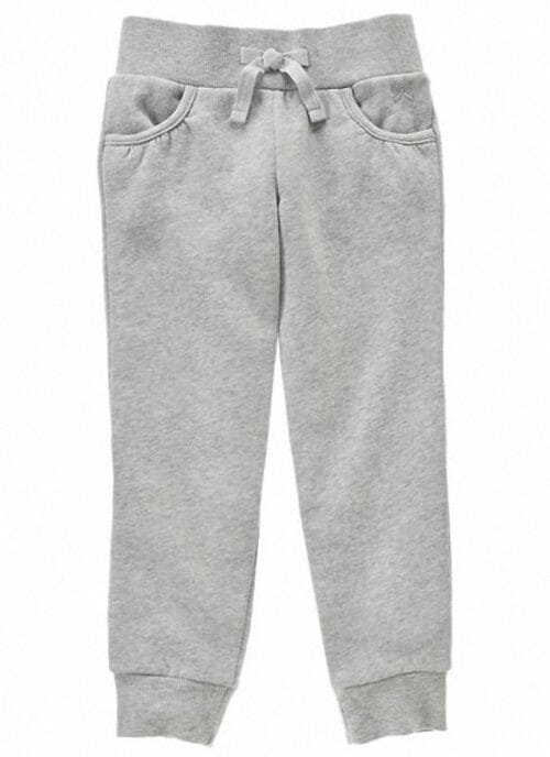 Pantalon Gymboree Pull-On Fleece gris