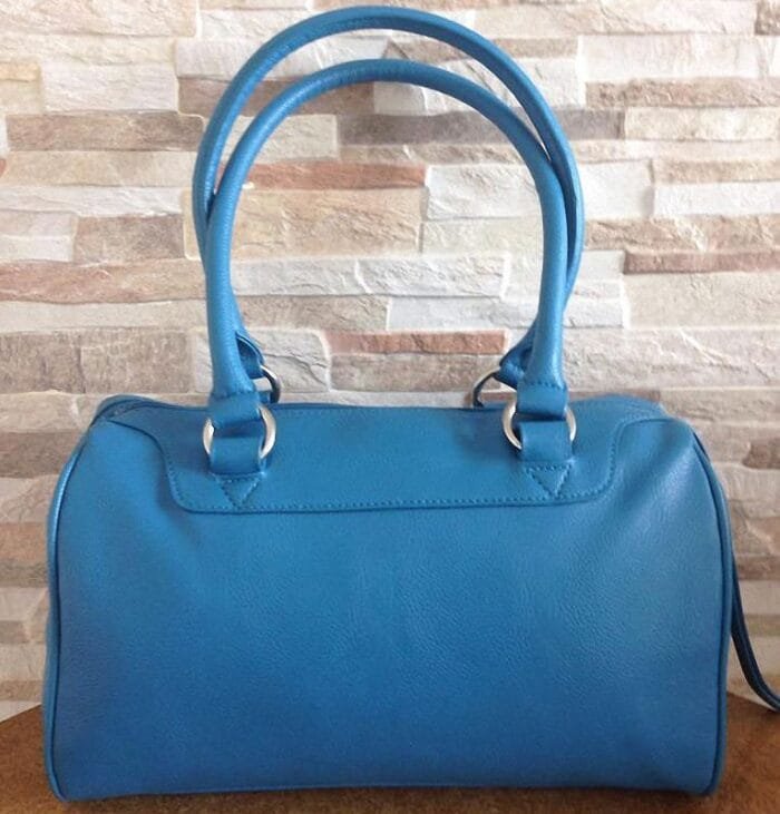 Cartera Nine West Pierced Medium Duffle celeste
