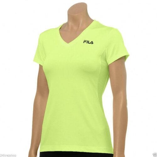 Camiseta Fila Sport Core Essential Racer Performance verde claro