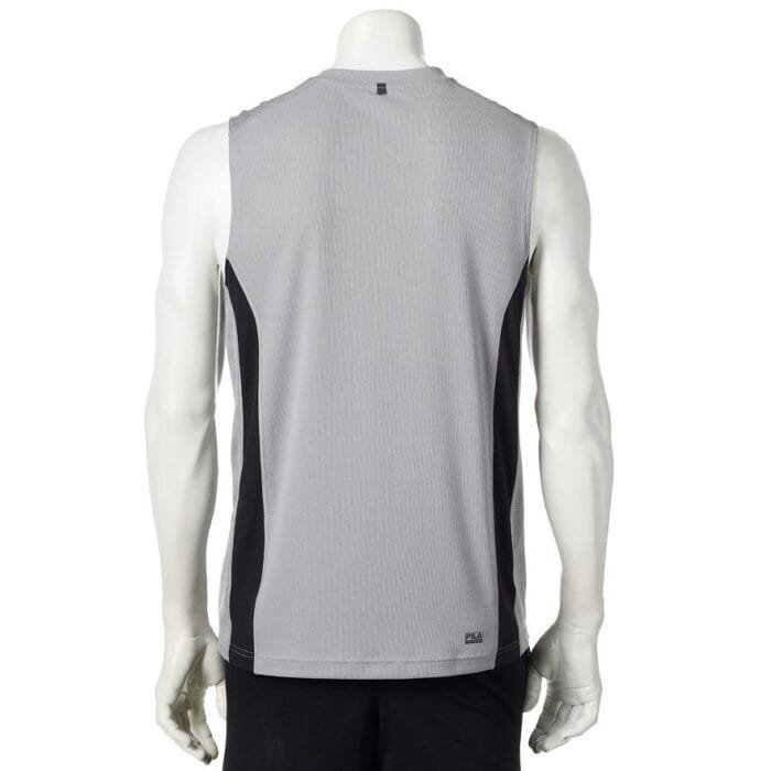 Camiseta Esqueleto Fila Sport Performance gris claro