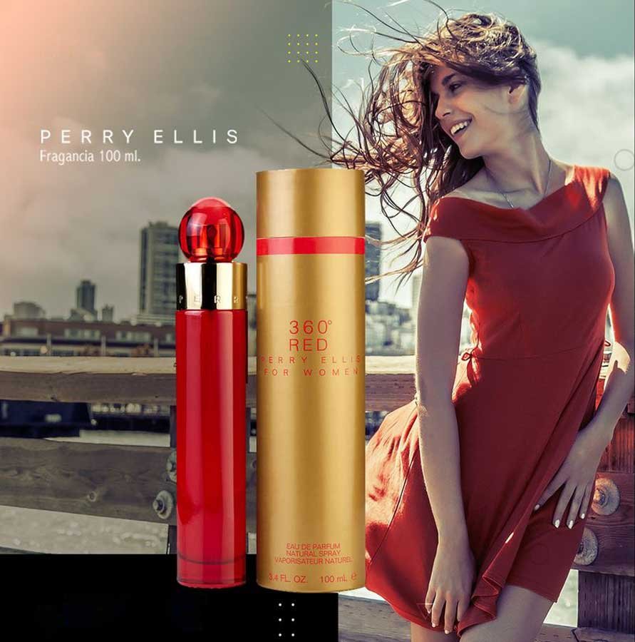 Perfume 360 Red De Perry Ellis Para Mujer 100 Ml | lupon.gov.ph