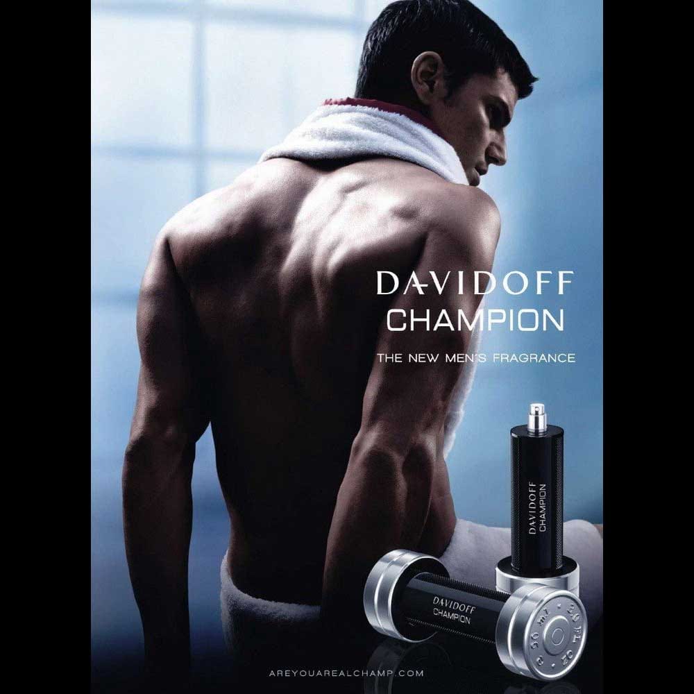 Locion Perfume Davidoff Champion para hombre 90ml Campeon Lider