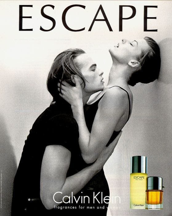 Barrio bajo la seguridad Tejido Locion Perfume Escape de Calvin Klein para mujer 100 ml original